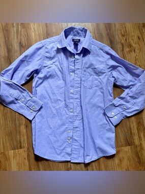 🌻3/$18 Izod Boys Lavender Button-Down Dress Shirt